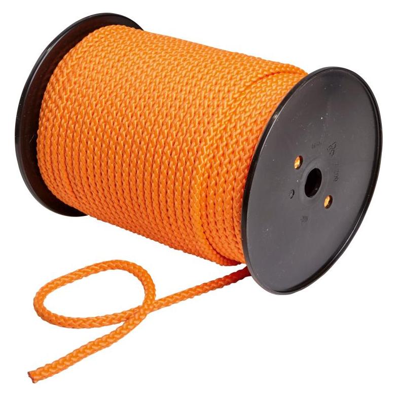Kübler Sport Gymnastik-Springseil 100 m-Rolle, Orange (73009)