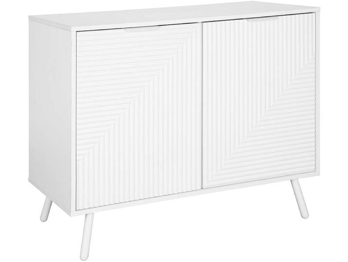Kommode ARTIC 2 Türen 40x90x76cm weiss melamin