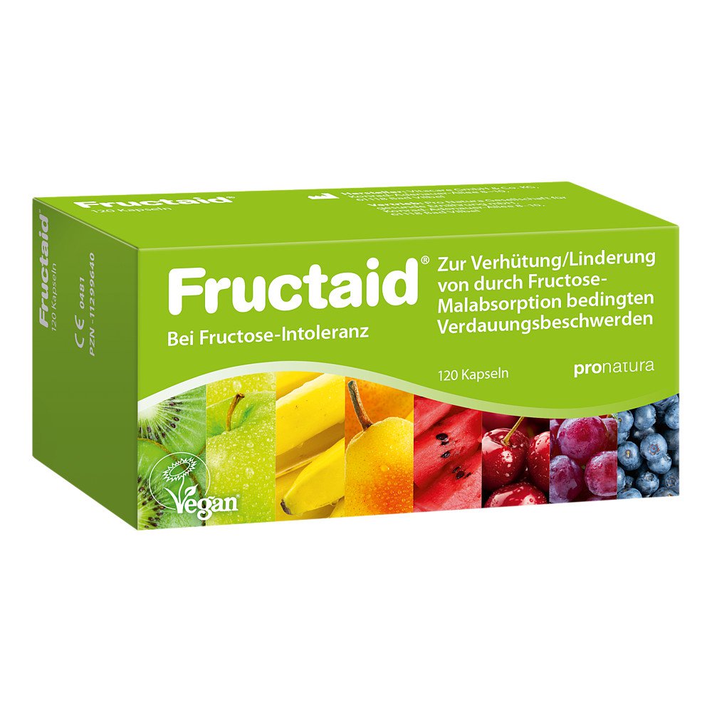 Pro Natura Gesellschaft für gesunde Ernährung mbH Fructaid Kapseln 11299640