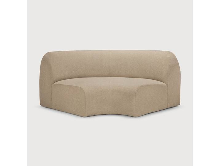 Ethnicraft Modulaire Bank Bulky Hoek 90° - Almond