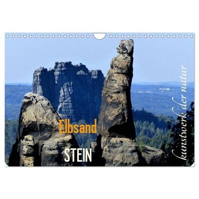 ElbsandSTEIN, kunstwerk der natur (Wandkalender 2027 DIN A4 quer), CALVENDO Monatskalender