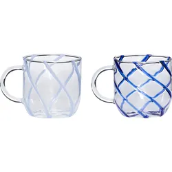 Kiosk Gläser 450 ml, blau, 2 St.