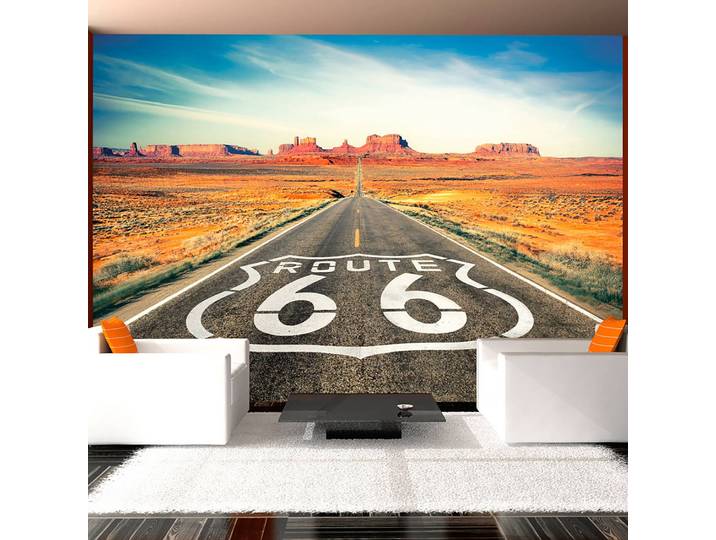 Vlies Fototapete Route 66 450 x 315cm