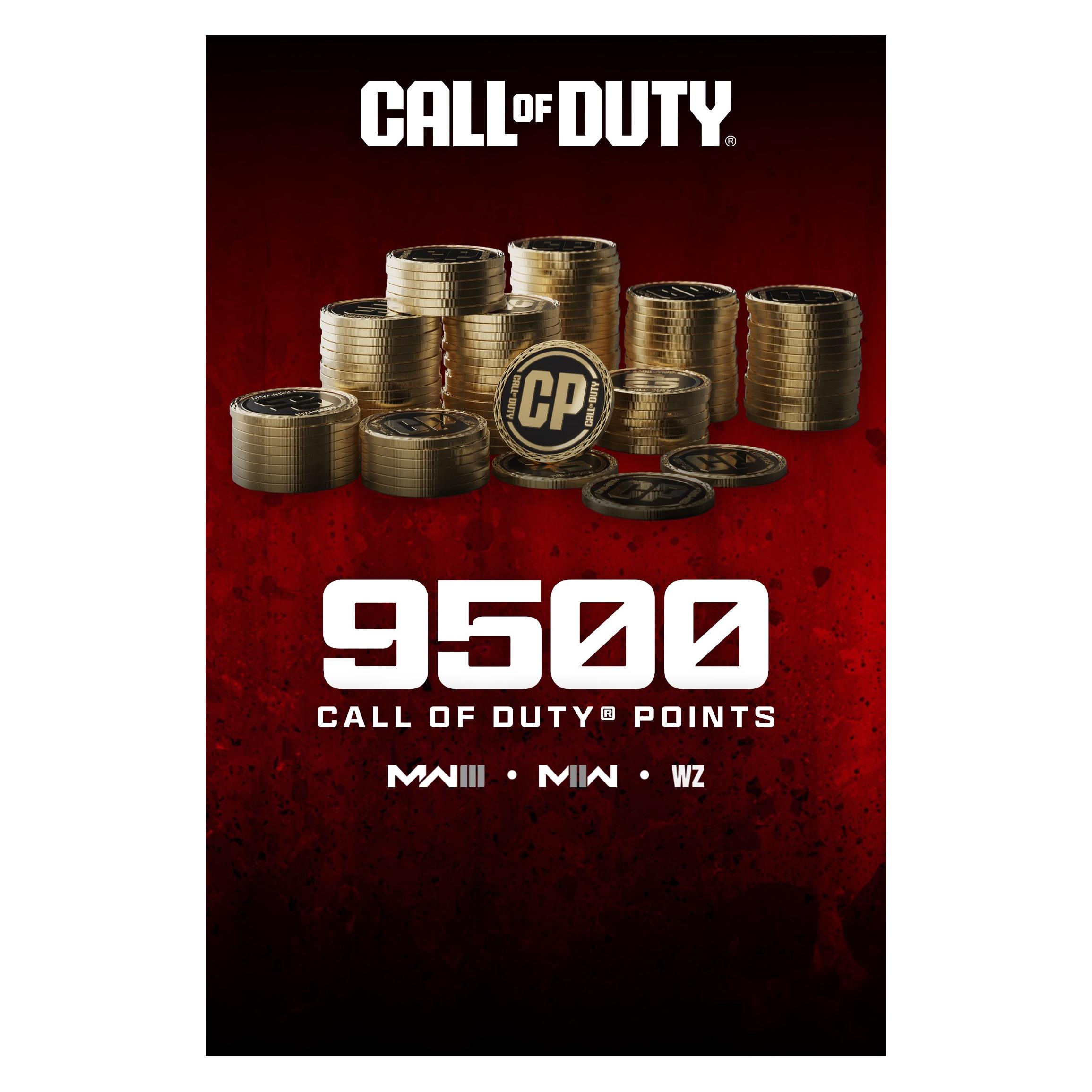 Microsoft Xbox Call of Duty Points - 9,500 Download Code (7LM-00080)