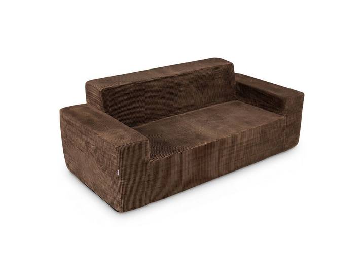 KOMFOTTEU Sofa, mit extra tiefer Sitzfläche, hoher Rückenlehne & Breiten Armlehnen
