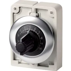 Eaton 188128 Potentiometer, flache Front, M30, 30.5 mm, P 0.5 W, Frontring Edelstahl M30I-FR*-*