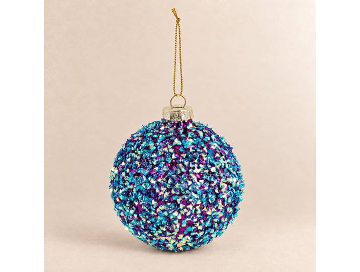 Mehrfarbige Weihnachtskugel
