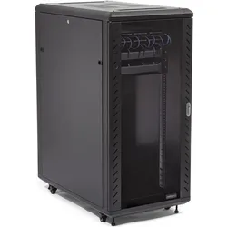 StarTech 32U Server Cabinet (32 HE, 19 Zoll Rack), Serverschrank, Schwarz