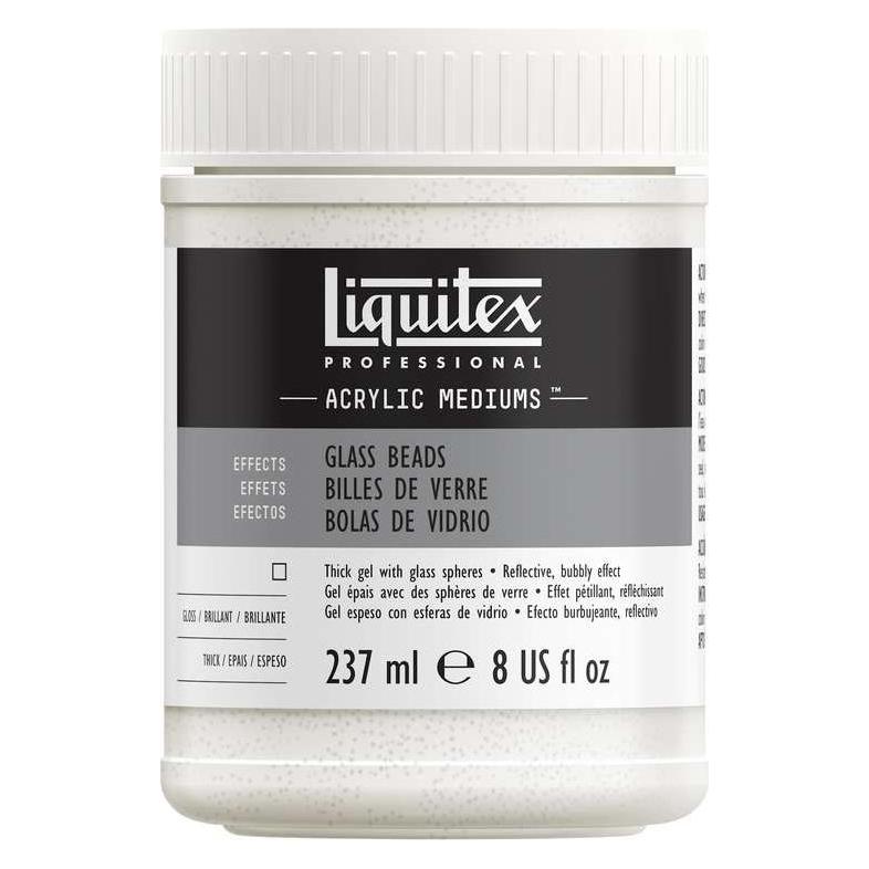 Winsor & Newton Acrylic medium glass beads 237ml (6908)