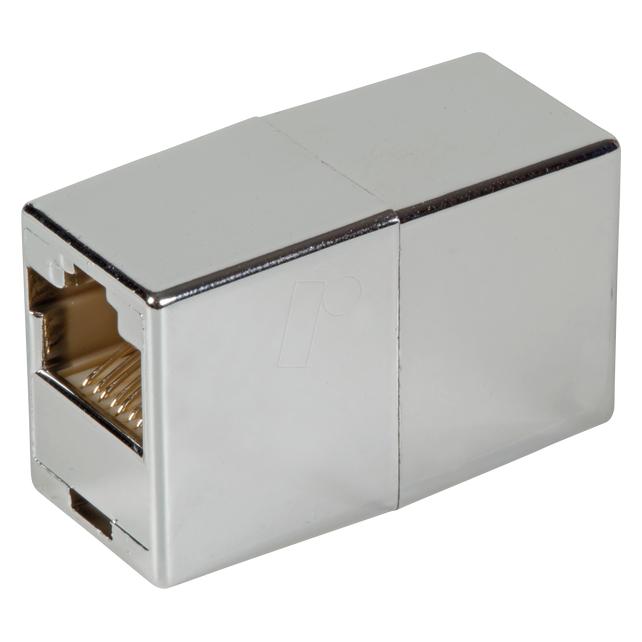 EFB Elektronik Modular-Adapter UTP, metallfarben (Netzwerk Kupplung) (37507.1)