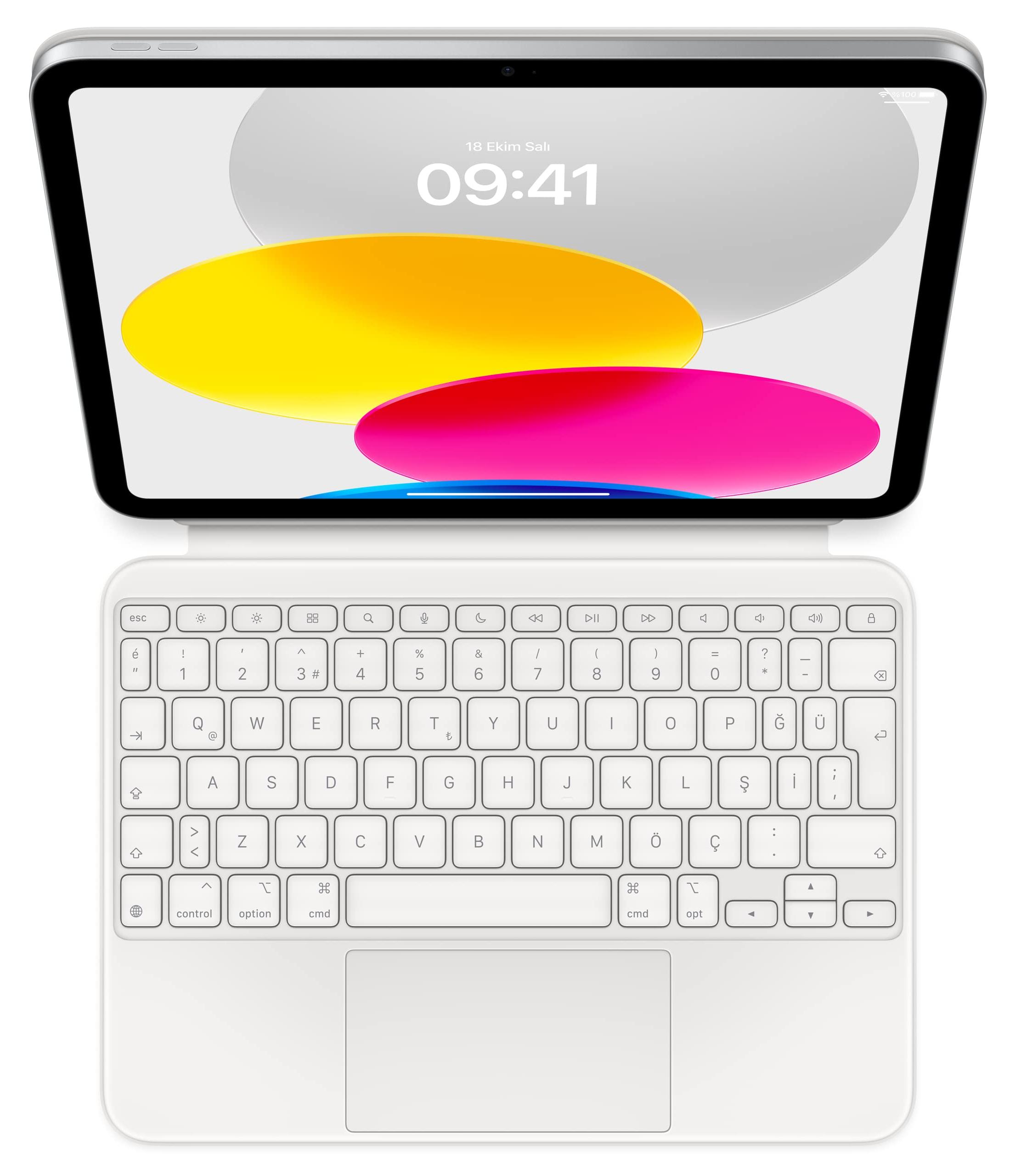 Apple Magic, QWERTY, Türkisch, Trackpad, 1 mm, Apple, iPad (10th gen.)