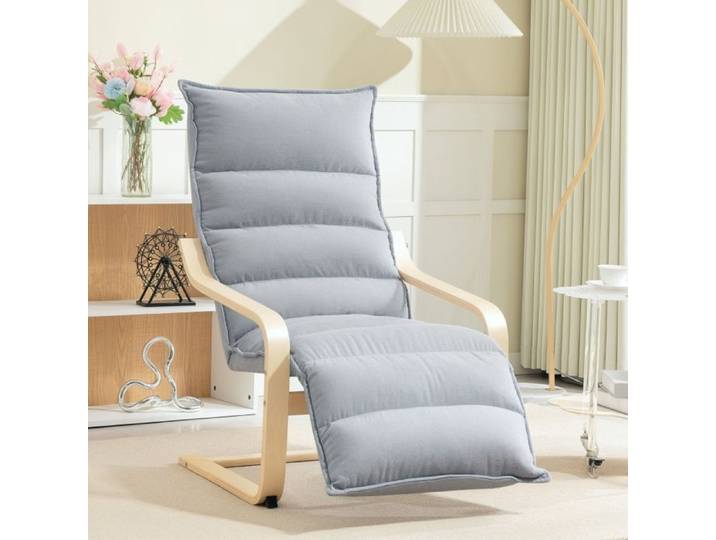 Plaque épaissieFauteuil lounge Fauteuil avec repose-pieds réglable aspect velours pour salon Fauteuil pivotant avec accoudoirs