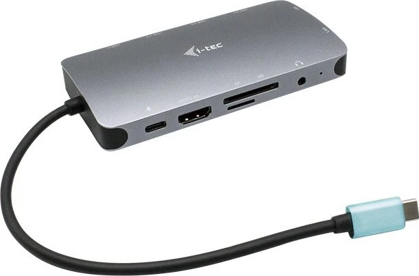 I-TEC USB-C Metal Nano Dock HDMI/VGA with LAN + Power Delivery 100W