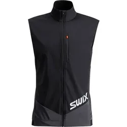 SWIX Windweste Quantum Windstopper Vest M, Größe M in Schwarz Schwarz