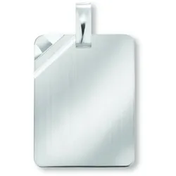 Kettenanhänger ONE ELEMENT "Gravurplatte Anhänger aus 925 Silber", silber, Schmuckanhänger, Damen, Silber 925 (Sterlingsilber), Kettenanhänger, Zartes Emblem – unaufdringlich und dennoch ausdrucksstark