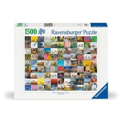 Erwachsenenpuzzle 1500 Teile - 99 Fahrräder und mehr...