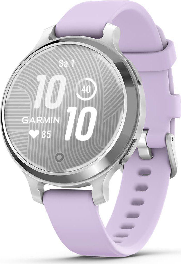 Garmin Lily 2 Active Fashion Smartwatch Silber/ Purple Jasmine 010-02891-01