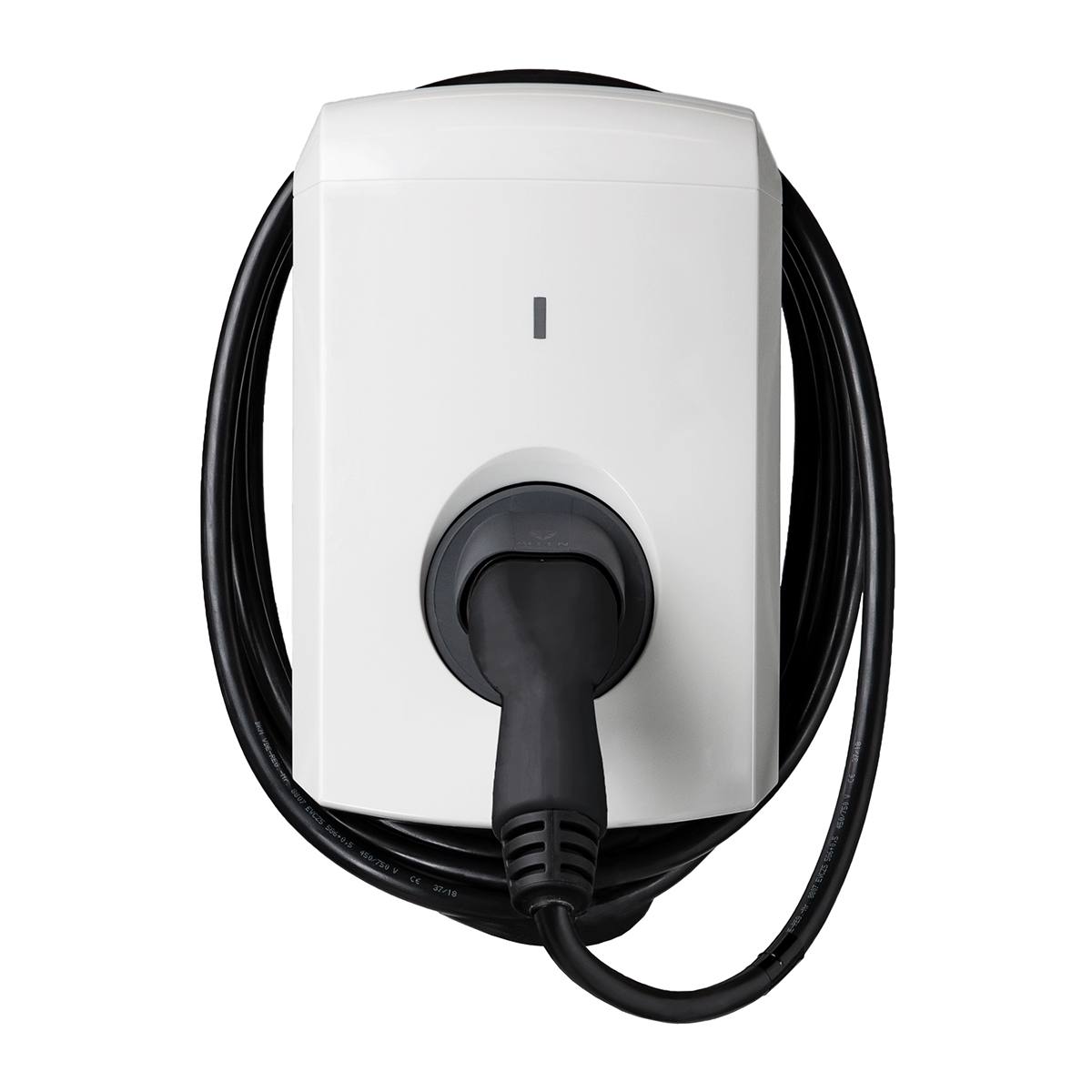 Alfen Eve Single S-line 1PH Cable, 32A, RFID, Backoffice E-Flux, 1 Phase, 7.4kW, Modus 3, IP55, angebunden