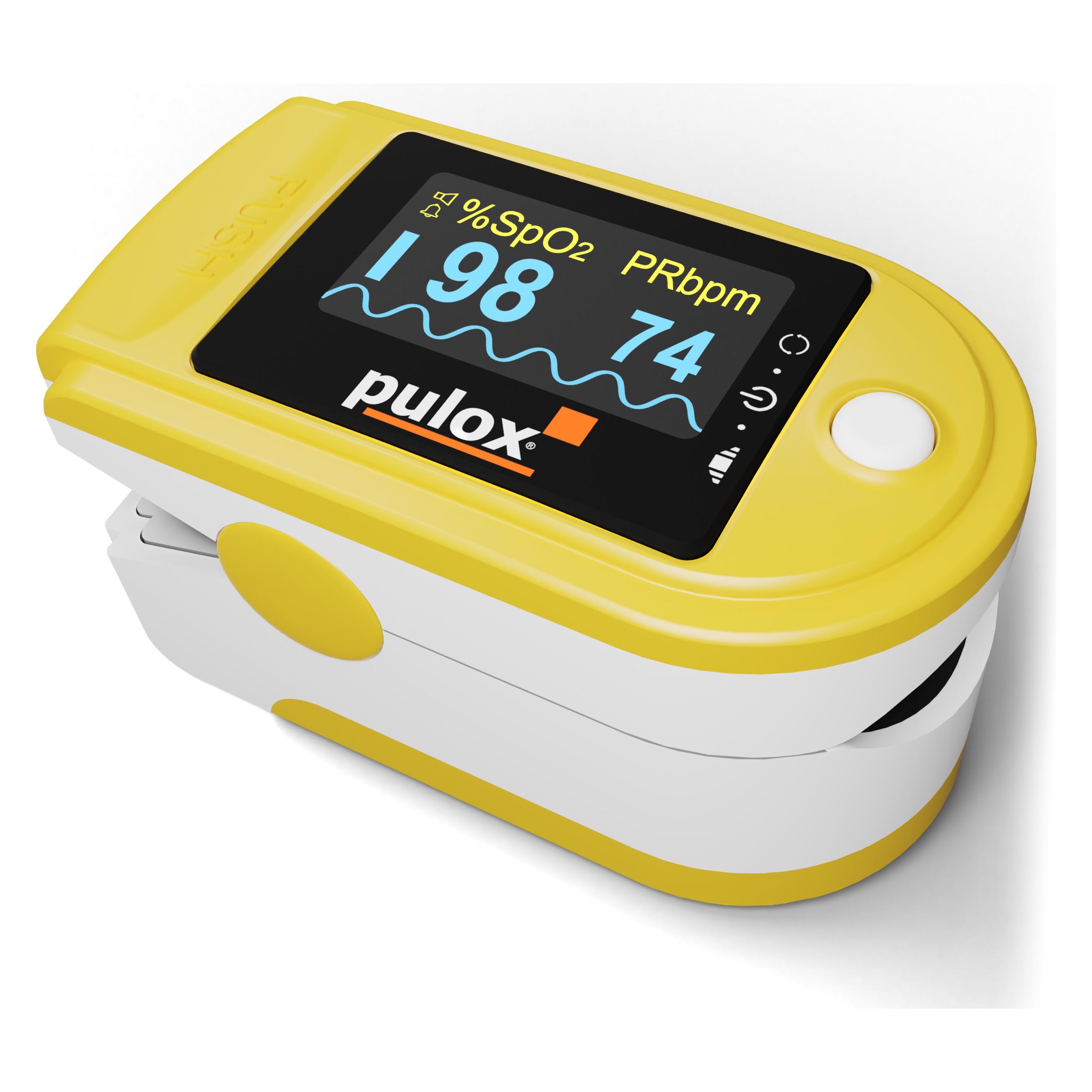 Pulox Pulsoximeter PO-200A Solo gelb (17524647)