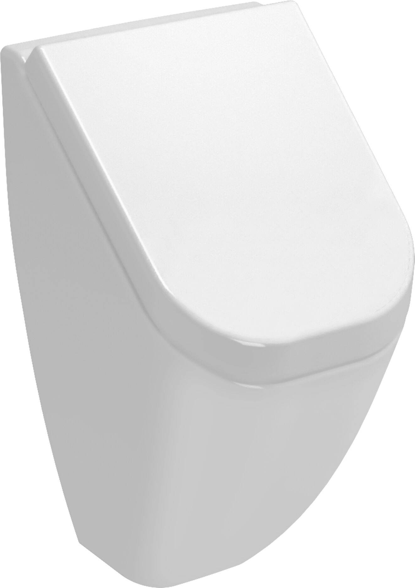 Vitra Options Urinal 5218B003D6030 30x31,5x55cm, entrée par derrière, avec couvercle, blanc