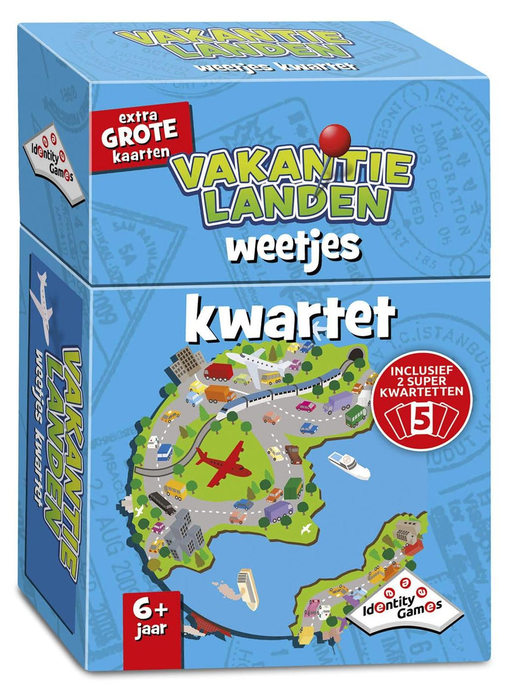 Identity Games Identiteitspel: Landen, Feiten, Kaartspel