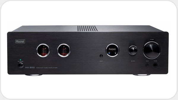 Magnat MA 800 mit Phono-In & Röhrenvorstufe *schwarz* MG49511