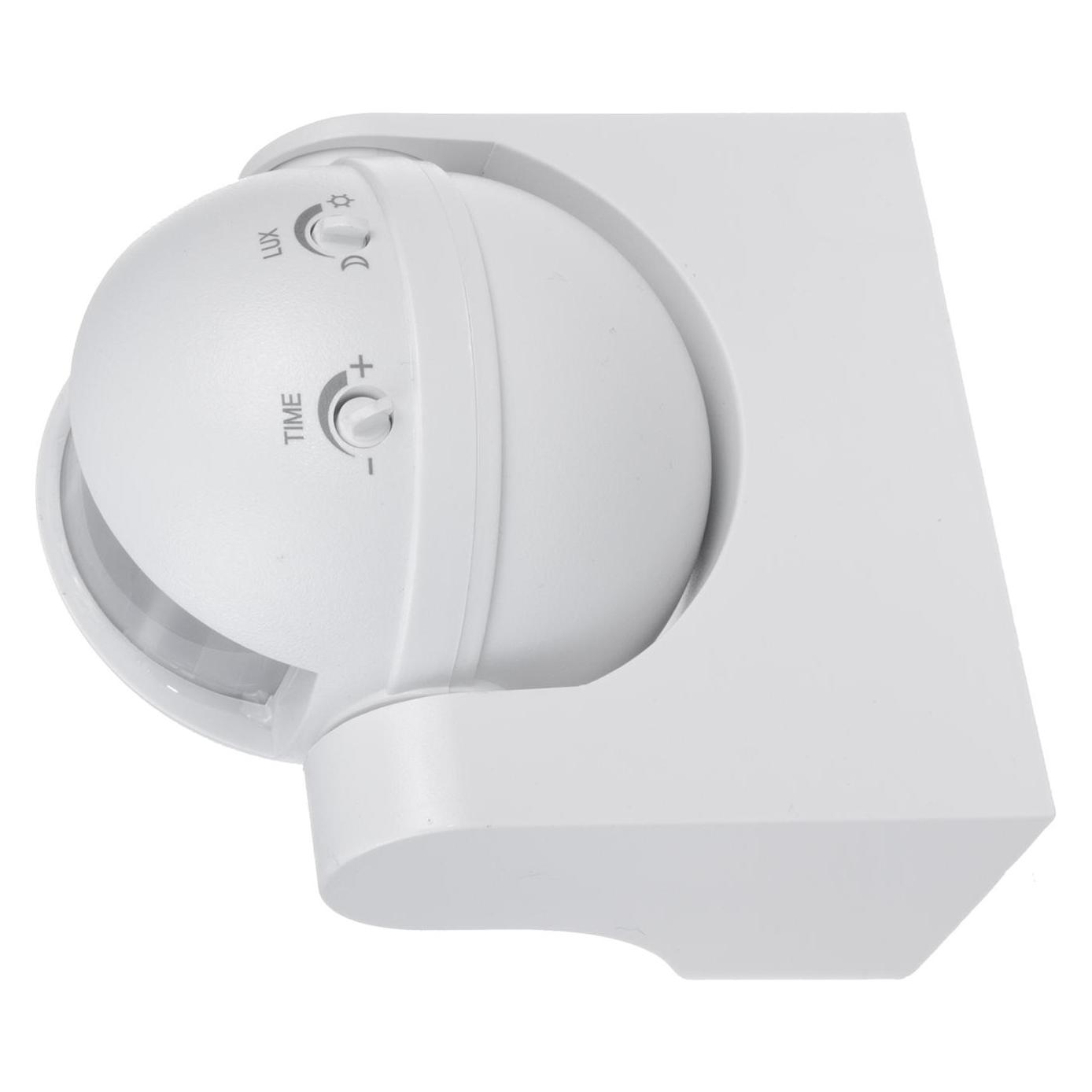 Maclean Judesio jutiklis PIR, Infrarot, IP44, balta, Reichweite 12m, max. 800 laden (12 m) (MCE358 W)