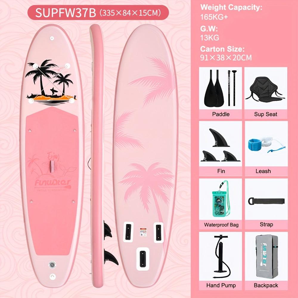Paddleboard Roze Coconut Shoal - Stand-Up-Paddleboard - SUP - Wassersportbrett - Aufblasbares Brett
