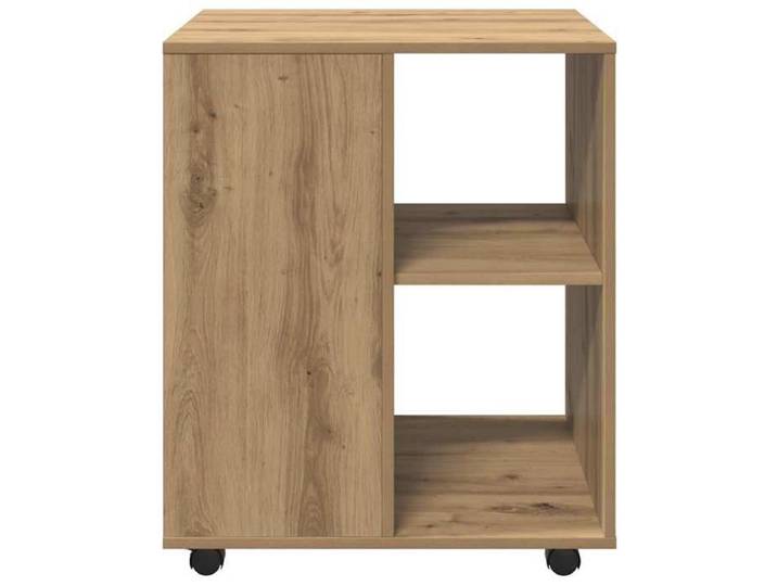 Remise 2026®Brun - Armoire roulante - grand stockage - armoire de bureau roulante - chêne artisanal - 60x53x72cm - Bois d'ingénie