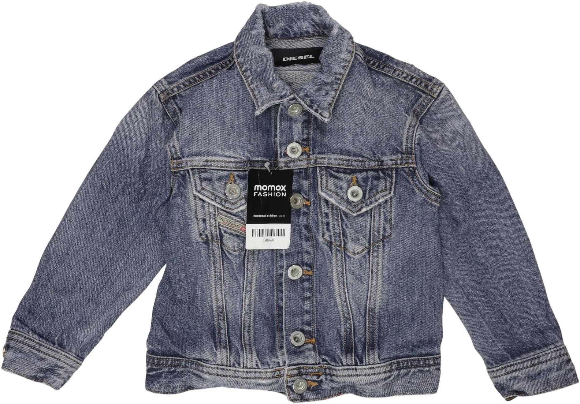 Diesel Jungen Jacke oder Mantel, Blau, Gr. EU 104, Baumwolle - Second Hand