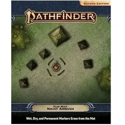 Pathfinder Flip-Mat: Night Ambush, Sachbücher von Jason Engle, Stephen Radney-Macfarland
