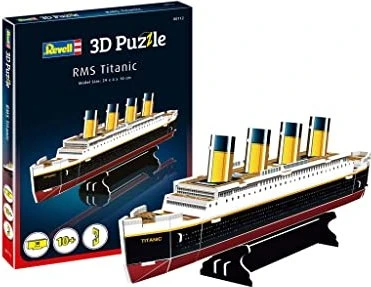 Revell RMS Titanic_ 3D-Puzzle, 30 Teile