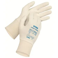 uvex rubipor XS 2001 Montagehandschuh  weiß/blau 7 - 6027607 - weiß/blau