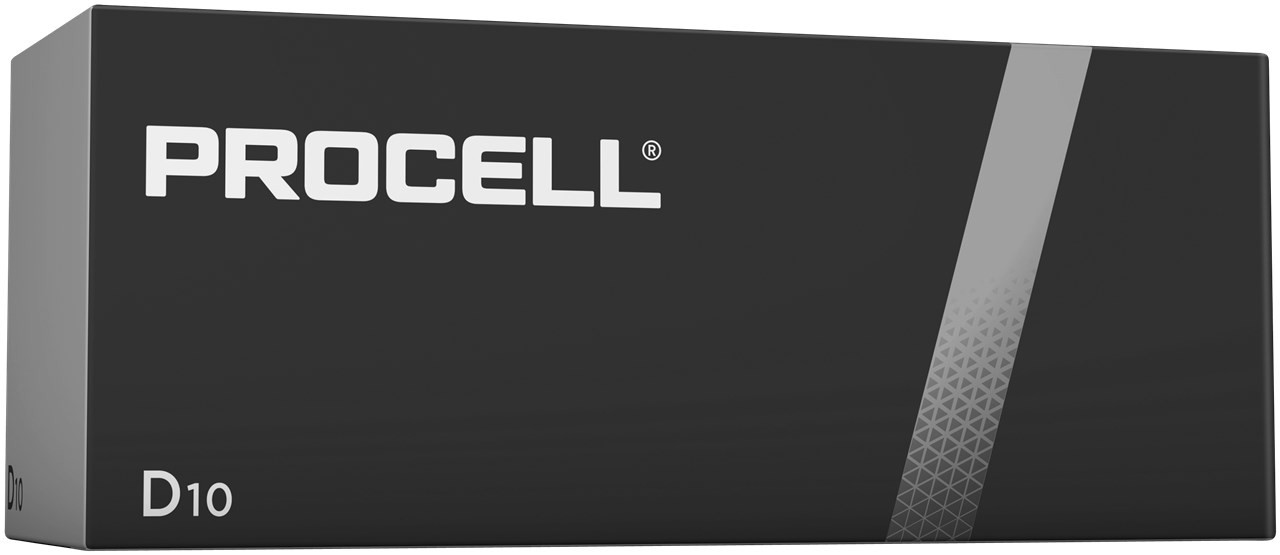 Duracell ProCell Alkaline-Mangaan Batterij LR20/D, mono, 1,5V, 10 stuks