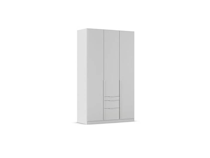 Rauch Möbel Alabama, Kleiderschrank, Farbe Seidengrau, Breite 136 cm