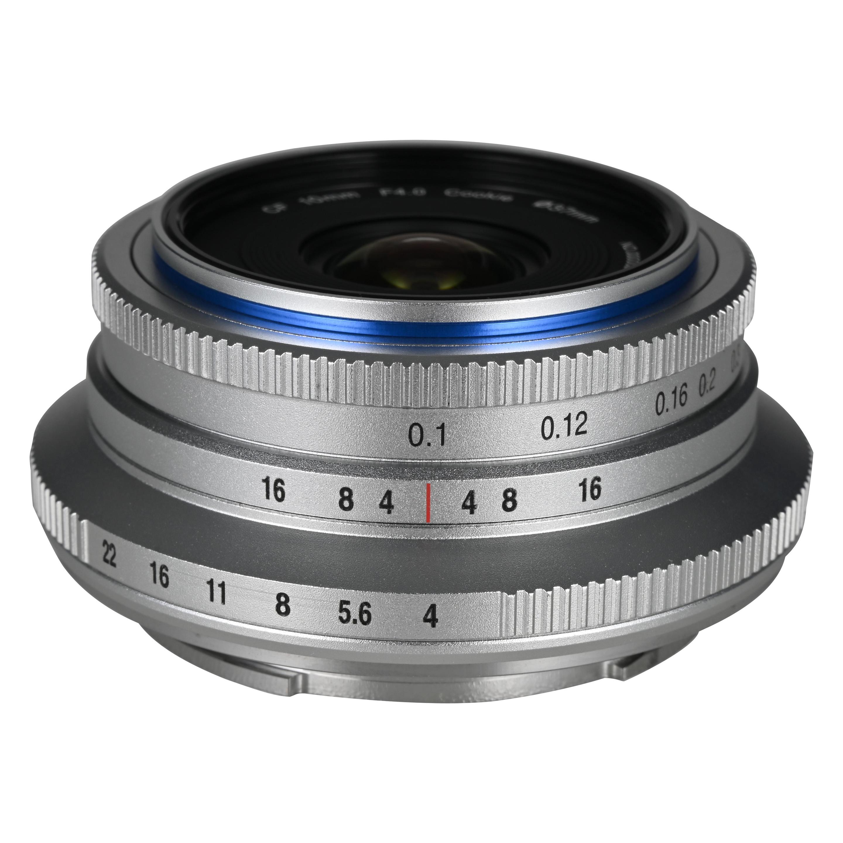 Laowa 10mm 1:4 Pancake L-Mount (APS-C) silber (Manual Focus) (Neuheit) (L-Mount, APS-C / DX) (6940486704563)