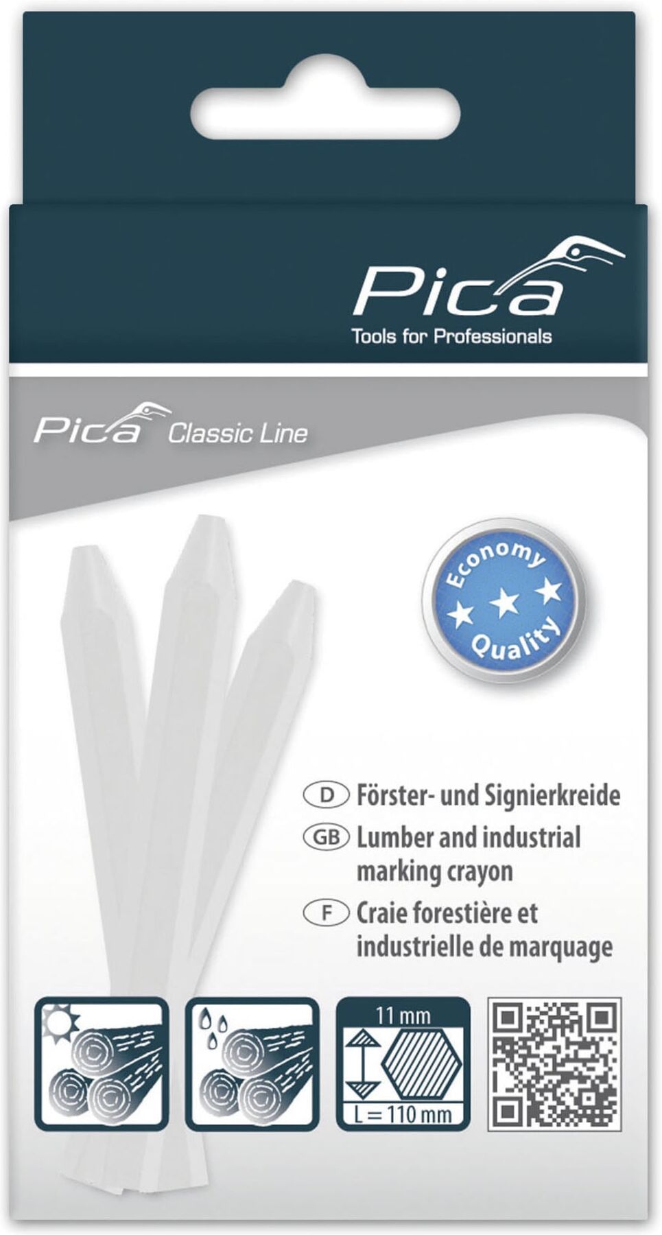 Pica Signierkreide ECO weiß 591/52)