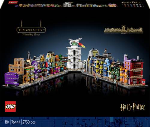 76444 LEGO HARRY POTTER Die Zauberläden der Winkelgasse