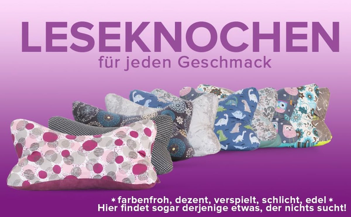 Comfortabel Leesbotten Nekkussen - Ergonomisch en Wasbaar voor Kinderen en Volwassenen