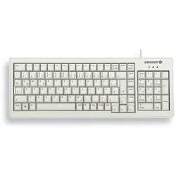 CHERRY G84-5200 COMPACT Tastatur hellgrau