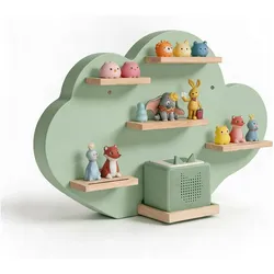 Relaxdays, Kinderregal, Wolken (61 x 17 x 40 cm)