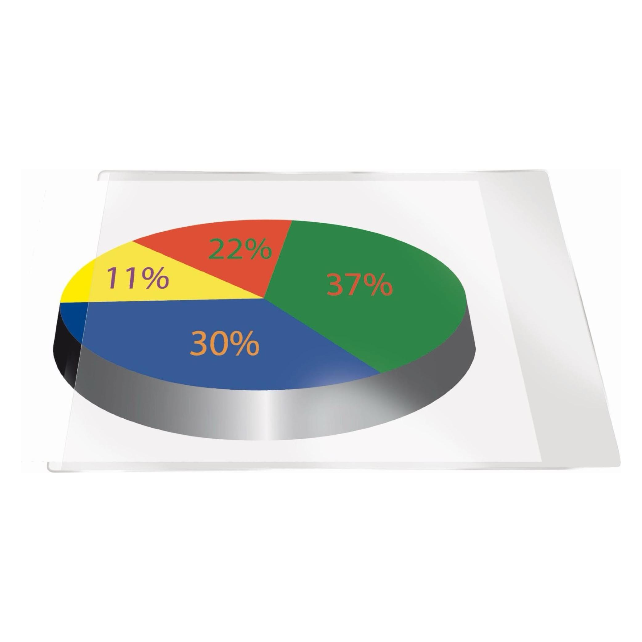 Q-Connect Sichtfenster Label Holders (KF27053)