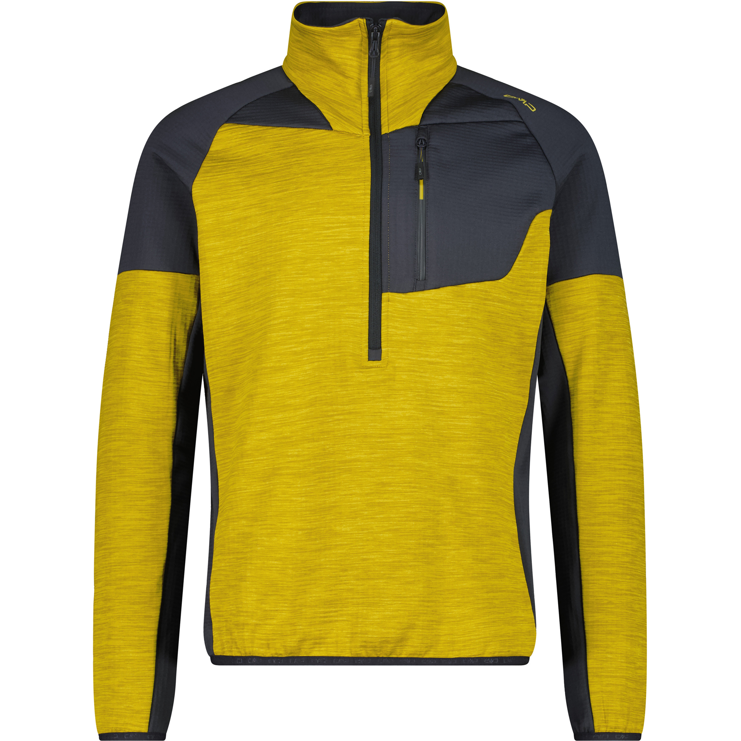 CMP Herren Pullover gelb Größe 4XL Trekking Schnell trocknend