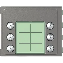 Legrand 352165 Frontblende Ruftastmodul 6Rt-D Robur
