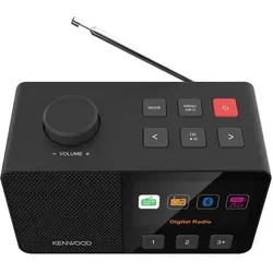 Kenwood CR-M 70 DAB Schwarz Home Audio (DAB+, FM, Bluetooth), Radio, Schwarz