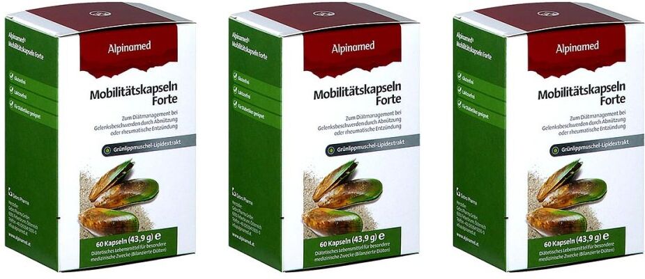 Alpinamed Mobilitätskapseln forte 3x60stk
