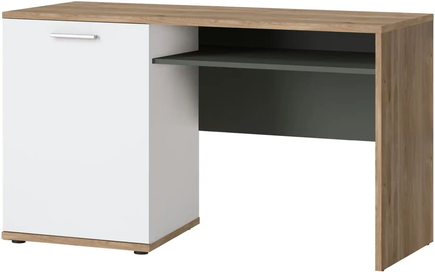 Höffner Schreibtisch  Twenty ¦ holzfarben ¦ Maße (cm): B: 130 H: 74,5 T: 50.0