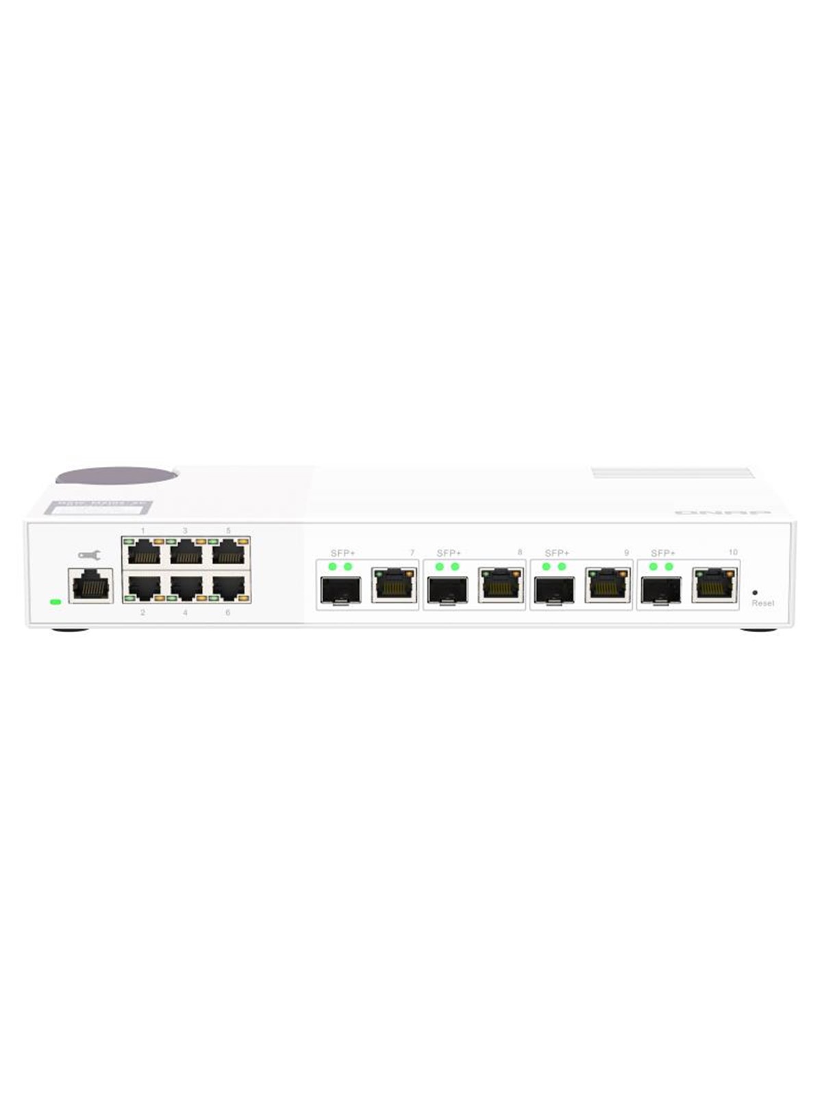 QNAP QSW-M2106-4C 10GbE and 2.5GbE Layer 2 Web Managed Switch for SMB Network Deployment