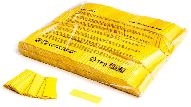 Magic FX Slow Confetti 55x17mm Yellow giallo