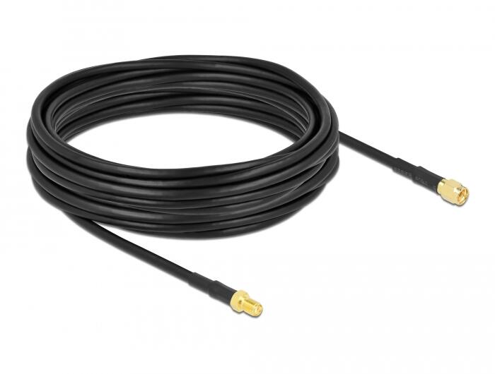 DeLOCK Antennenverlängerungskabel SMA 10m 88445
